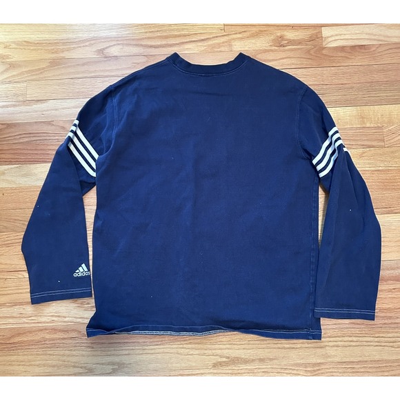 Adidas New York Yankees Shirt Blue Pullover  Vintage - Picture 6 of 6